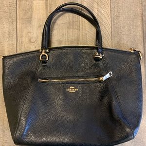 Coach Bag Black Prairie Satchel